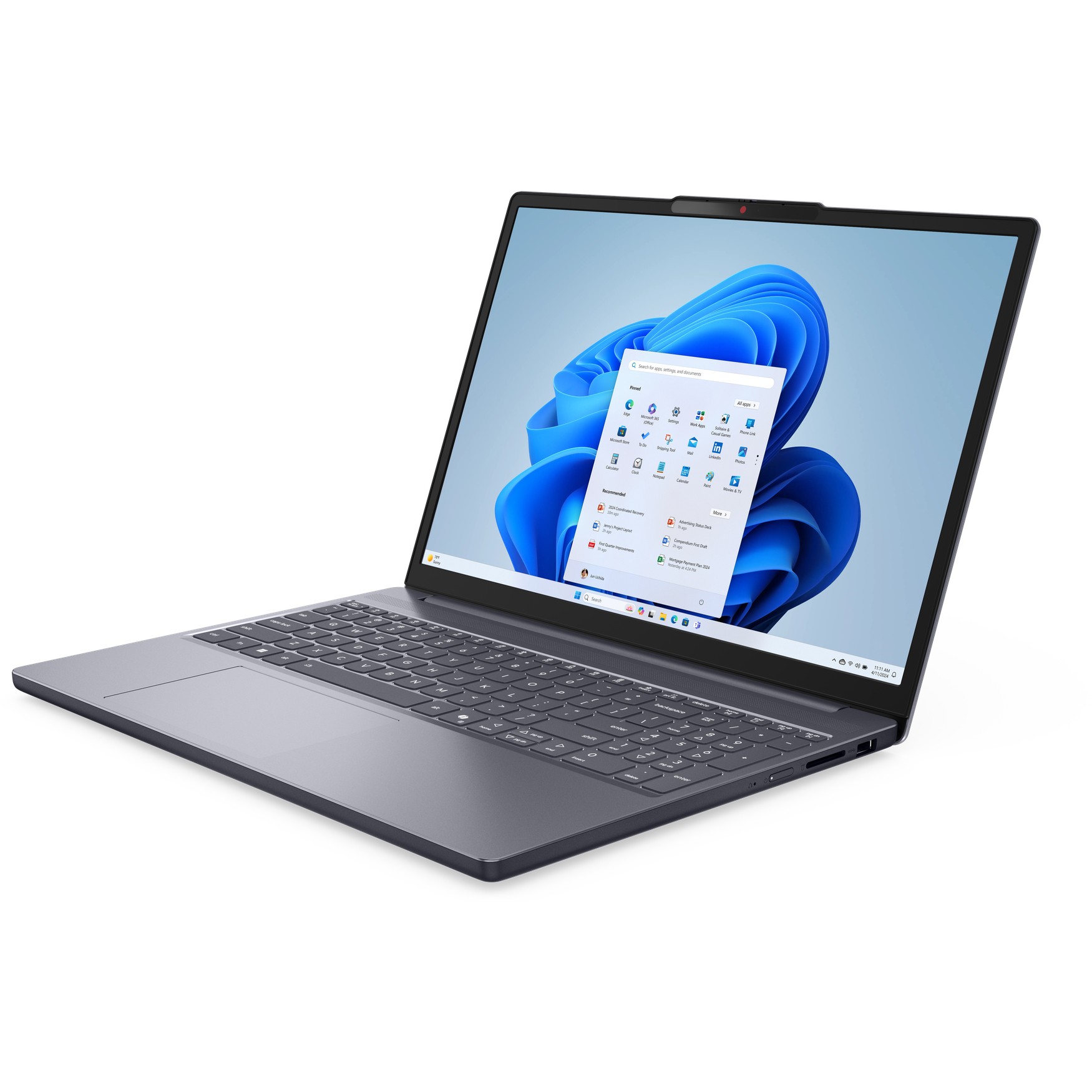 Laptop Lenovo IdeaPad Slim 3 15IRH10 / Core i5 / 16GB DDR5 / 512GB / 15.3" WUXGA IPS LED / Intel UHD Graphics / DE - Gri - Figura 2