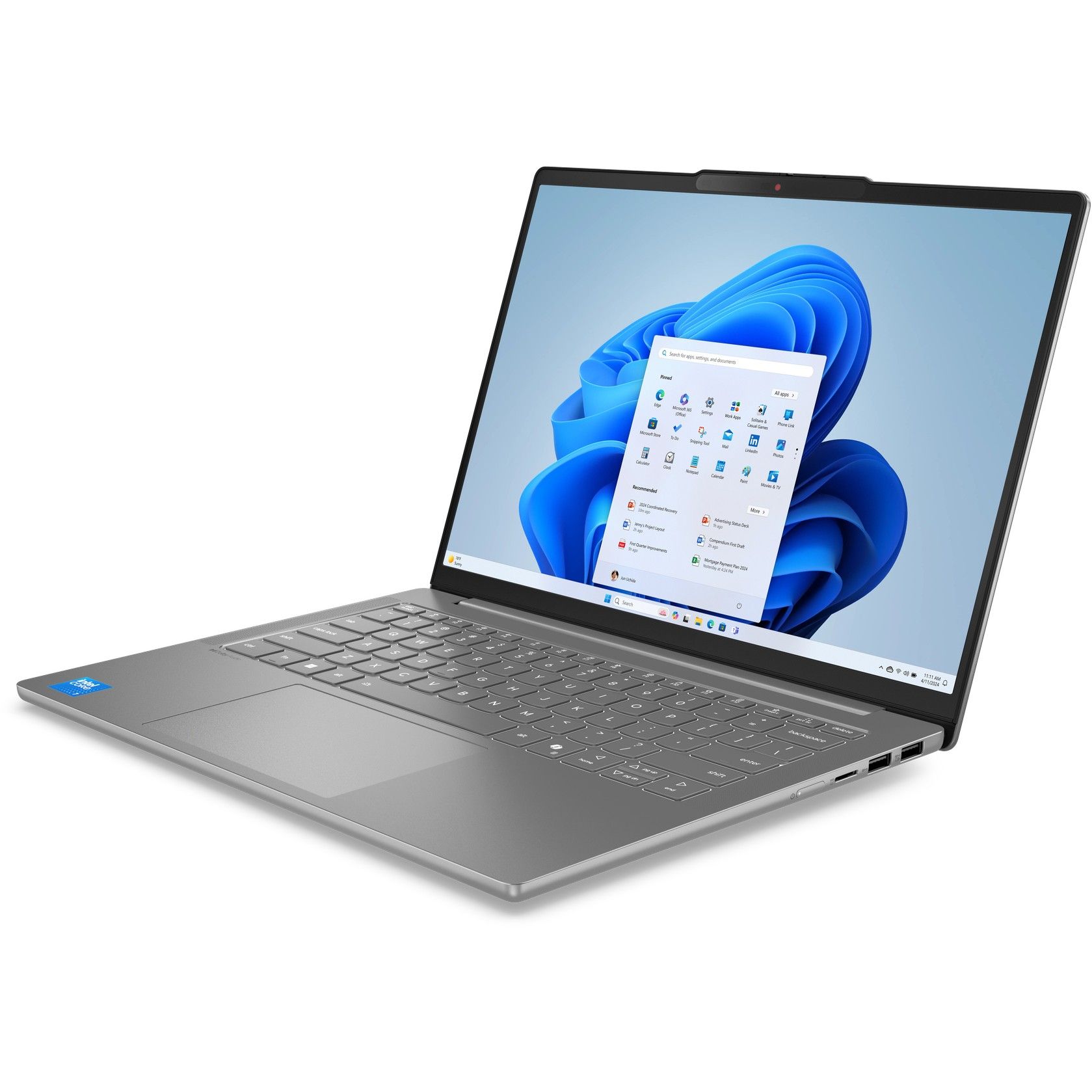 Laptop Lenovo IdeaPad Slim 5 14AKP10 / Ryzen AI 7 350 / 24GB DDR5 / 1TB / 14" WUXGA OLED / AMD Radeon 860M / DE - Gri - Figura 3