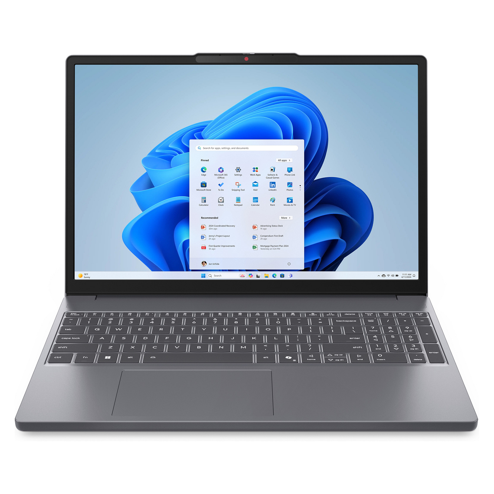 Laptop Lenovo IdeaPad Slim 3 15IRH10 / i7-13620H / 16GB DDR5 / 1TB / 15.3" WUXGA IPS / Intel UHD Graphics / DE - Gri