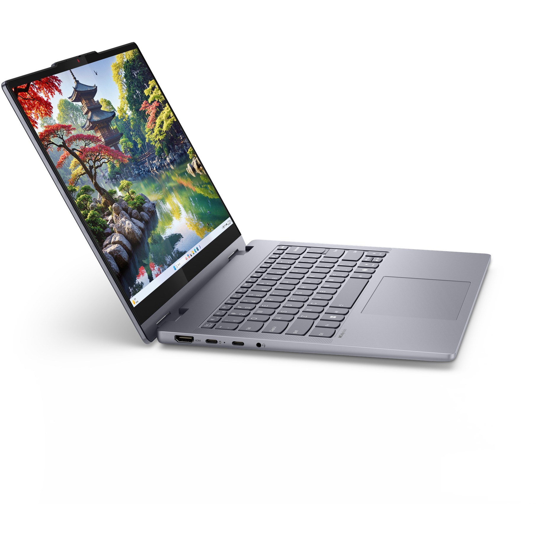 Laptop Lenovo IdeaPad 5 2-in-1 14IAL10 / Ultra 5-225H / 16GB LPDDR5 / 512GB / 14" WUXGA OLED Touchscreen / Intel Arc 130T / DE - Gri - Figura 5