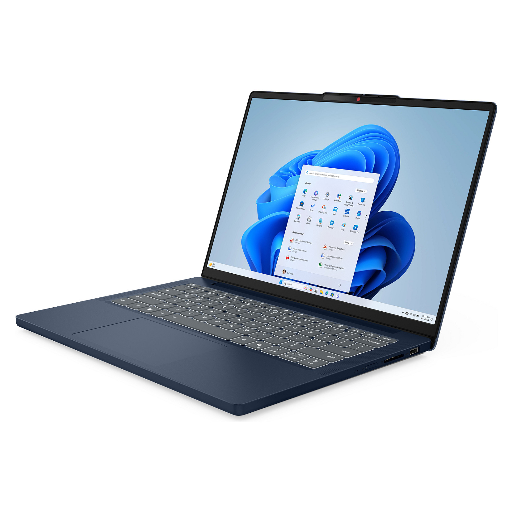Laptop Lenovo IdeaPad Slim 3 14IRH10 / i5-13420H / 24GB DDR5 / 512GB / 14" WUXGA IPS / UHD Graphics / DE - Blu - Figura 4