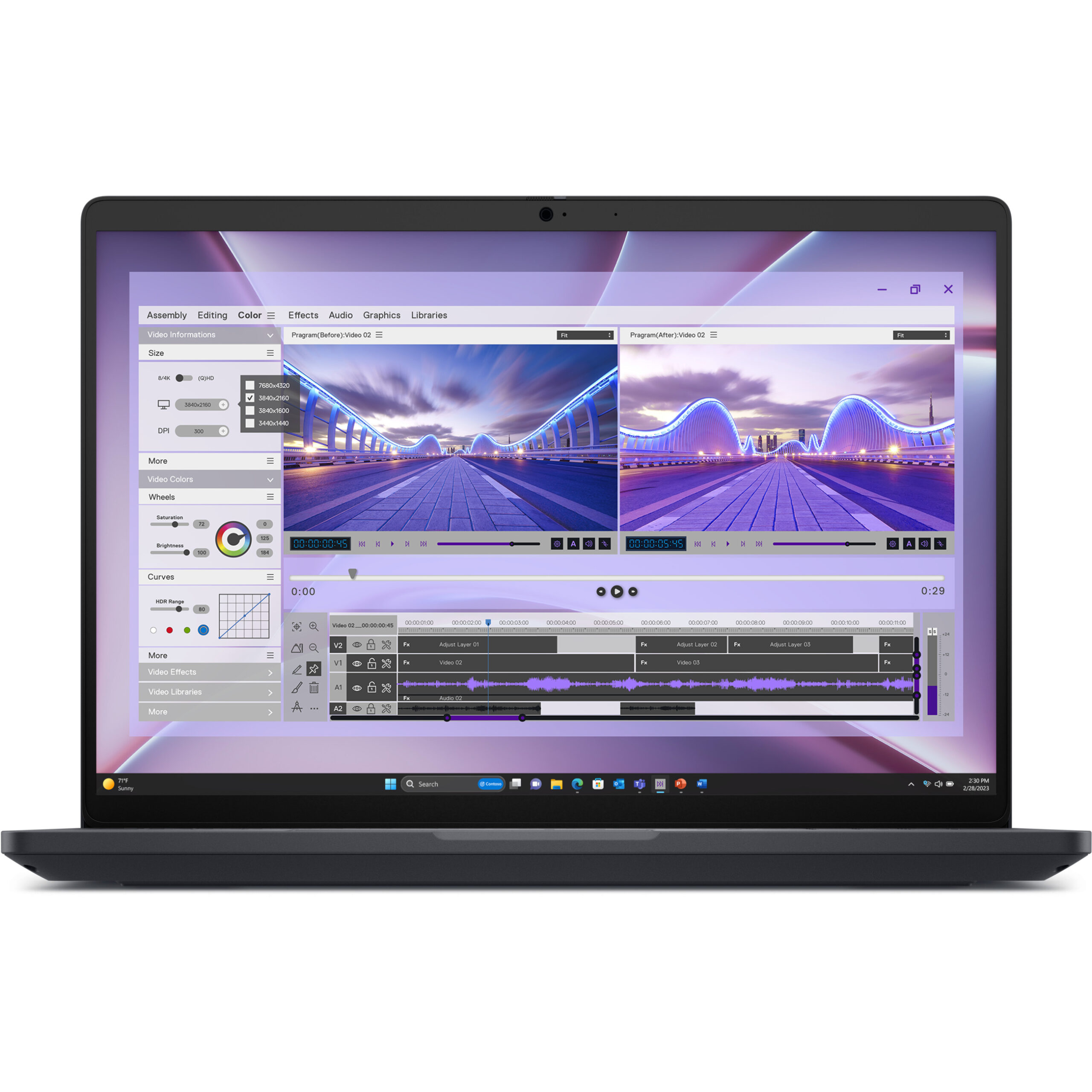 Laptop Gaming Dell Pro Max 16 MC16250 / Ultra 7- 265H / 16GB DDR5 / 512GB / 16" Full HD+ WVA / RTX PRO 500 6GB / Zezë