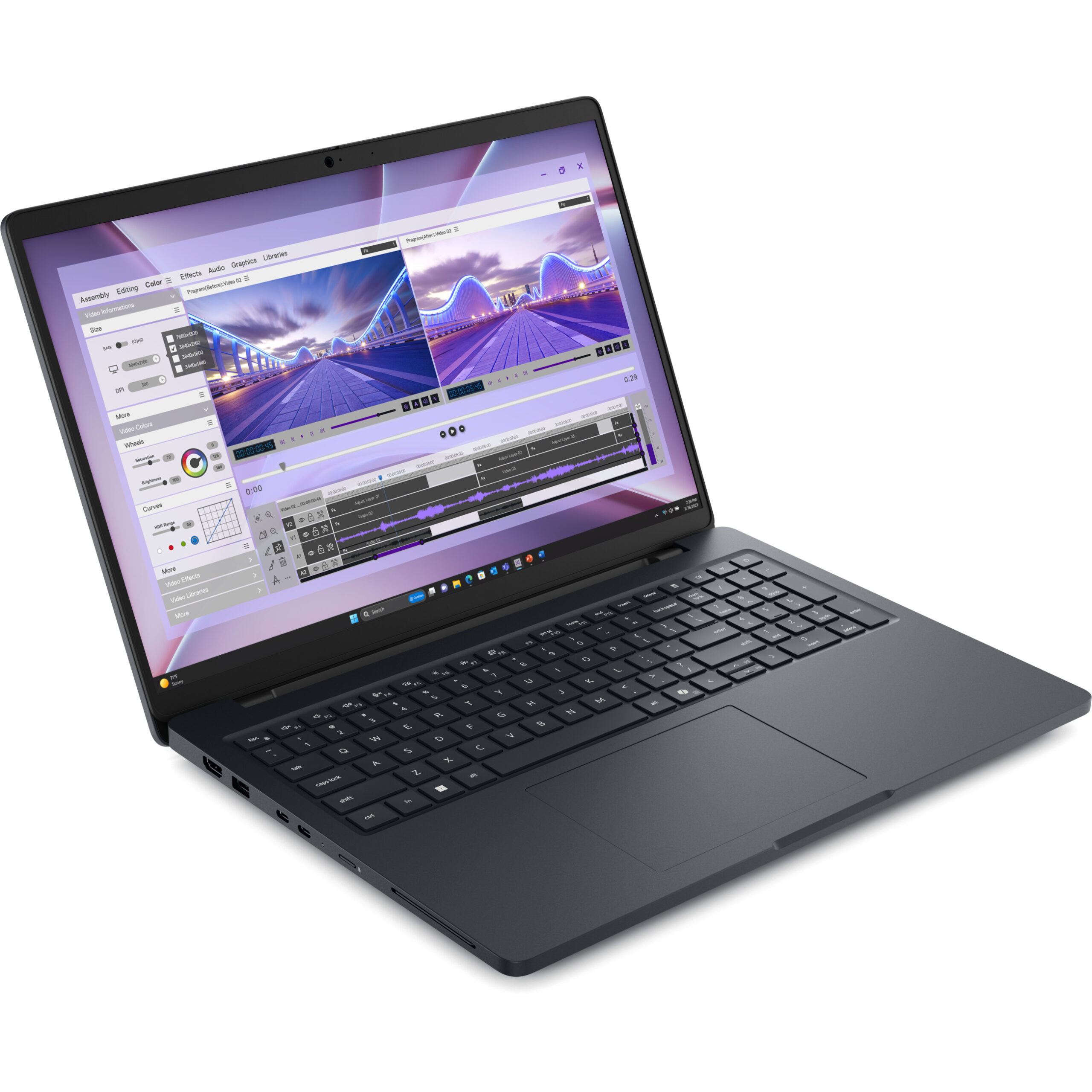 Laptop Gaming Dell Pro Max 16 MC16250 / Ultra 7- 265H / 32GB DDR5 / 1TB / 16" Full HD+ WVA / RTX PRO 1000 8GB / Zezë - Figura 4