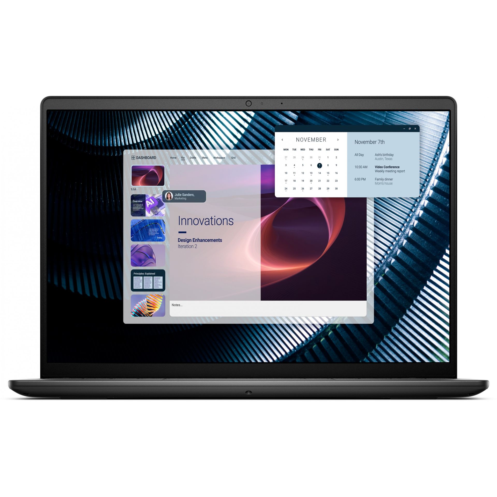 Laptop Dell Pro 14 Essential PV14250 / Core 5-120U / 16GB DDR5 / 512GB / 14" Full HD+ IPS WVA / Intel Graphics / DE - Zezë - Figura 2