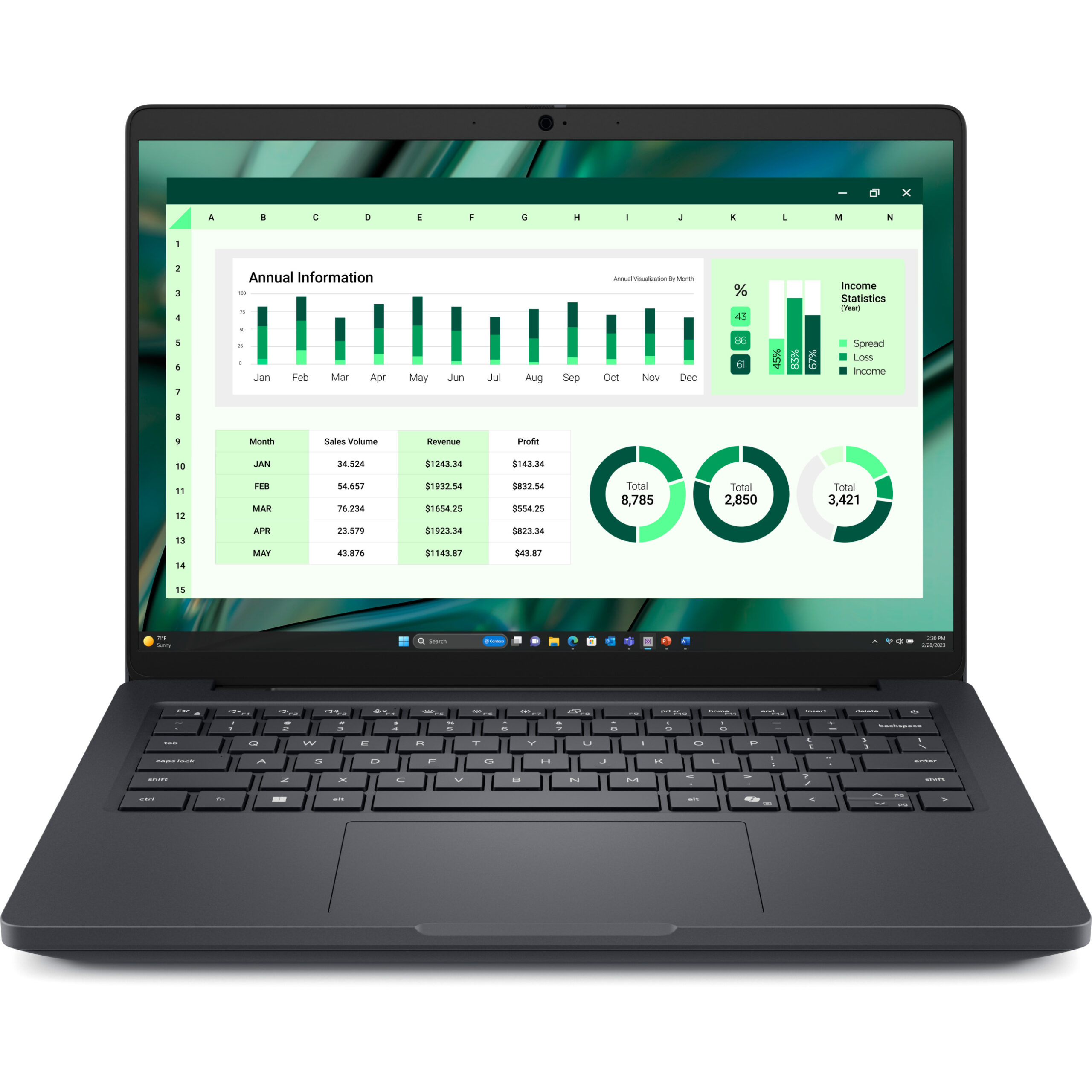 Laptop Gaming Dell Pro Max 14 MC14250 / Ultra 7-265H / 16GB LPDDR5 / 512GB / 14" Full HD+WVA LED / RTX PRO 500 6GB / Zezë