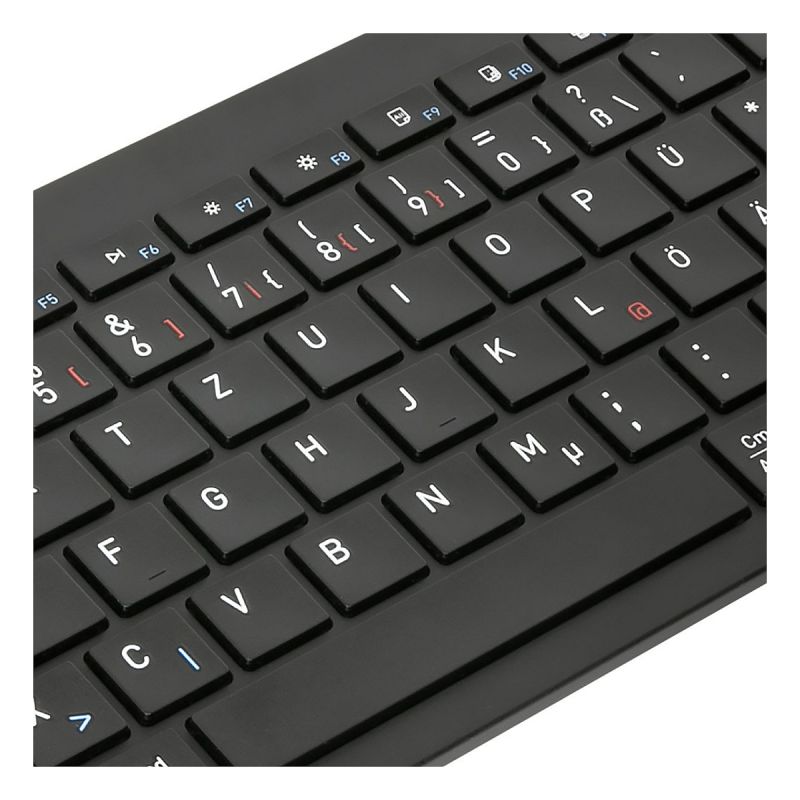 Tastierë pa kabllo TARGUS Antimicrobial Bluetooth Universal / QWERTZ – Zezë - Figura 2