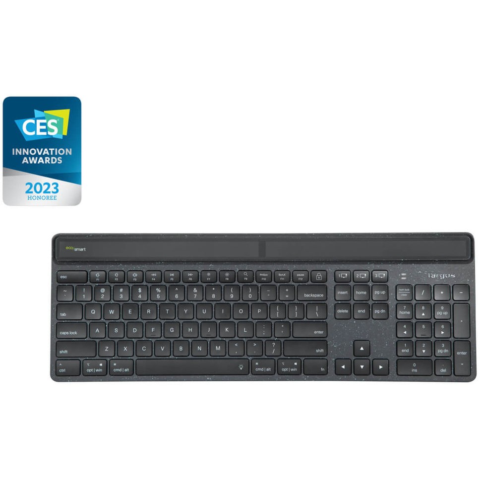 Tastierë Pa kabllo TARGUS EcoSmart Antimicrobial / AZERTY – Zezë - Figura 2