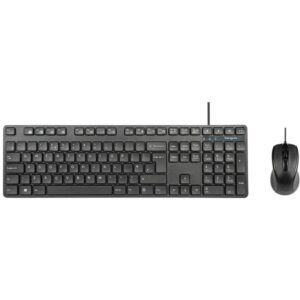 Combo (Tastierë & Maus) Targus Full-Size USB / Antimicrobial / QWERTY ES - Zezë