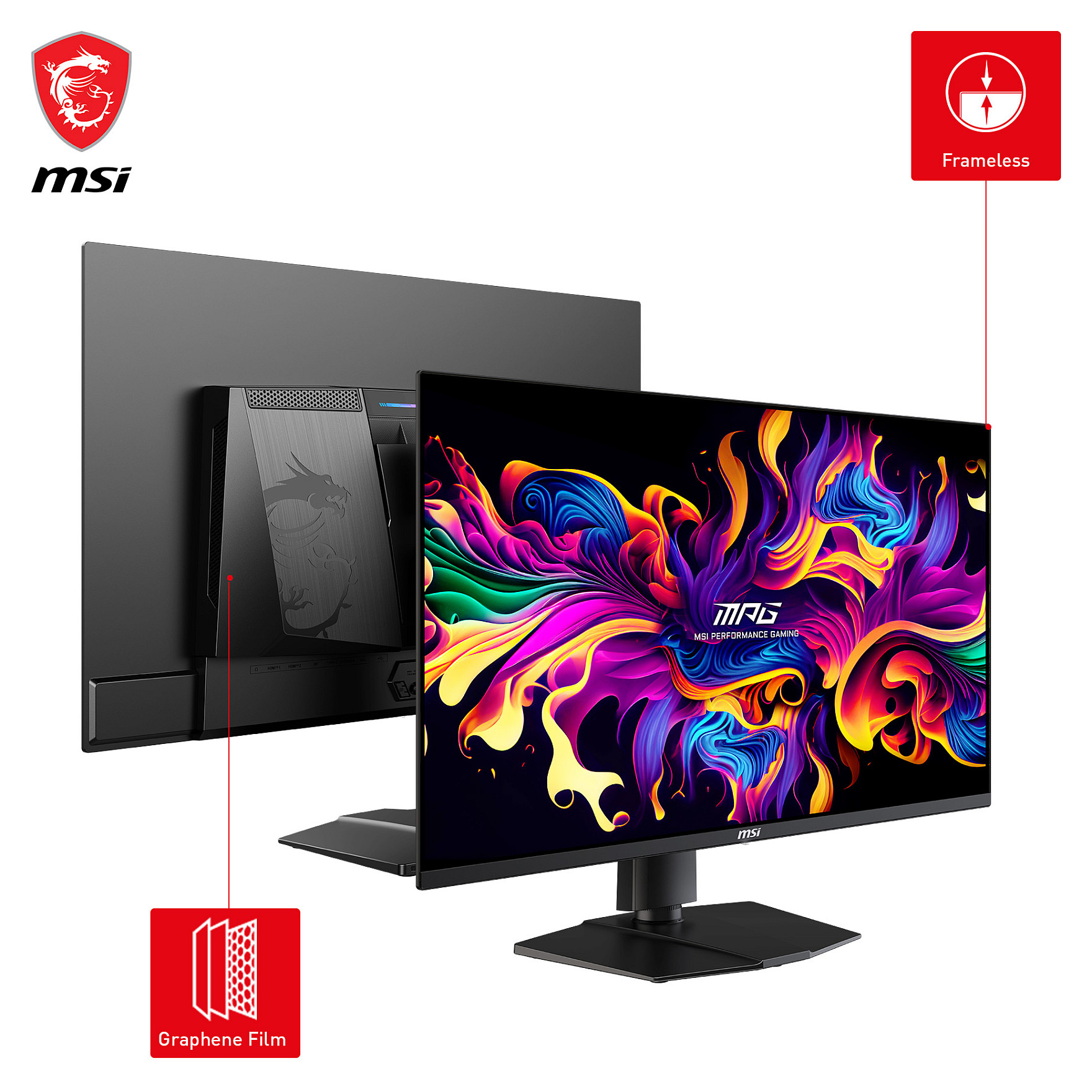 Monitor Gaming MSI MPG 321URXDE / 31.5" / 4K Ultra HD / QD-OLED / 240 Hz / 1 ms / HDMI+USB+DP - Zezë - Figura 3
