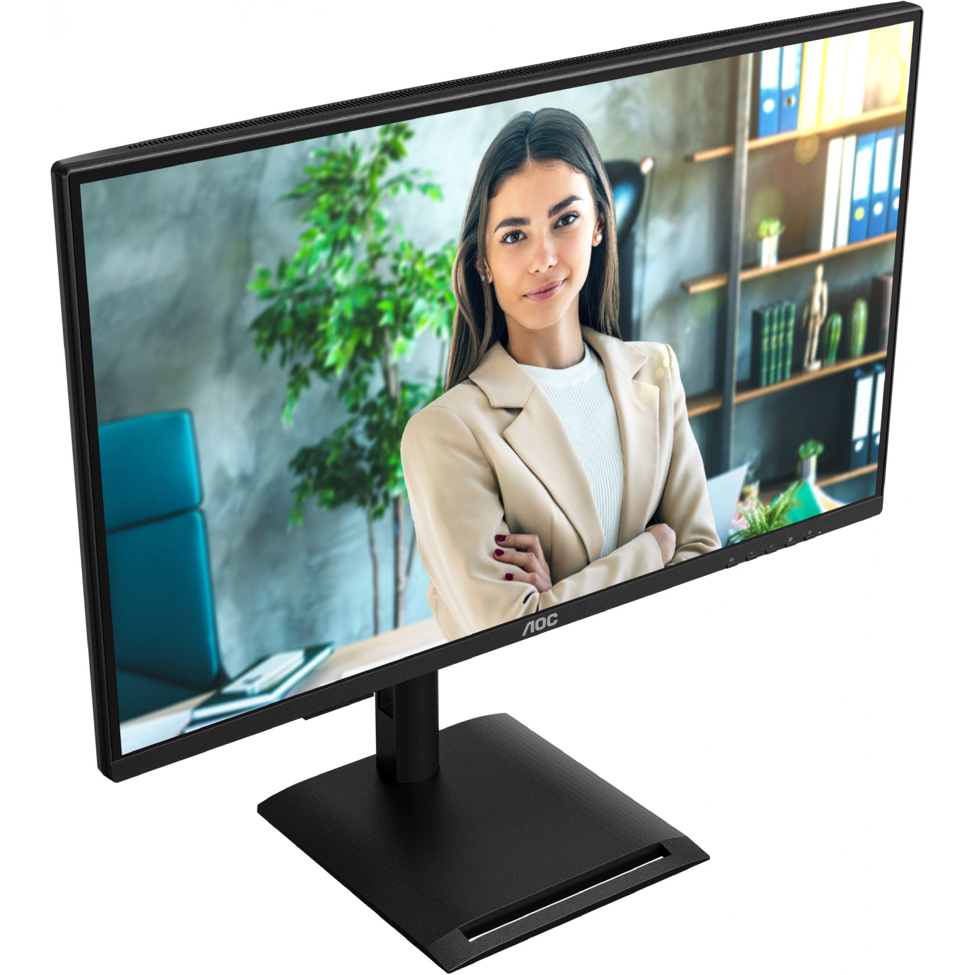 Monitor AOC Q27P4U / 27" / Wide Quad HD IPS / 120 Hz / 4ms / USB + USB-C + HDMI + DP - Zezë - Figura 5