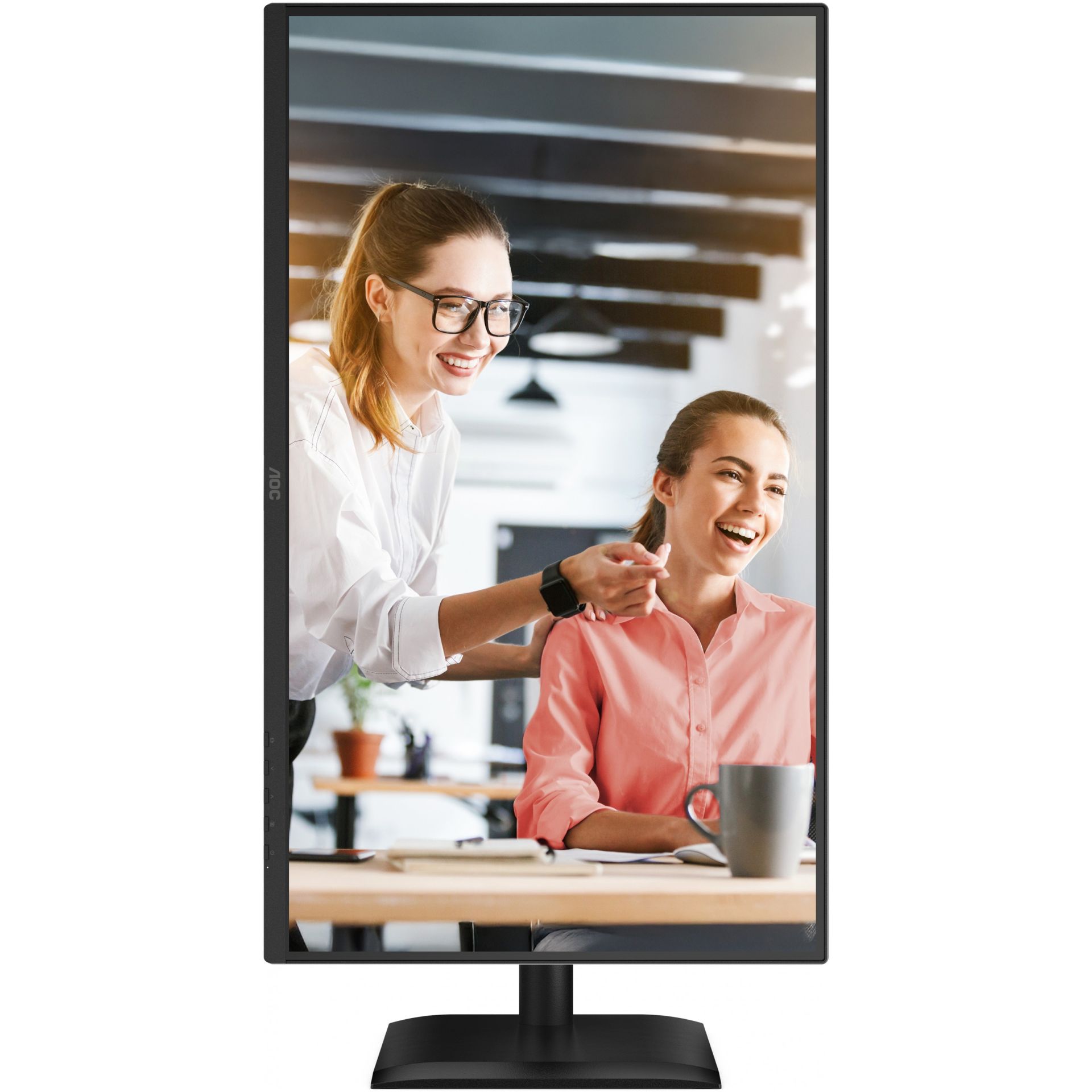 Monitor AOC Q27E4CV / 27" / Quad HD IPS LED / 120 Hz / 4ms / USB + USB-C + HDMI + DP - Zezë - Figura 4