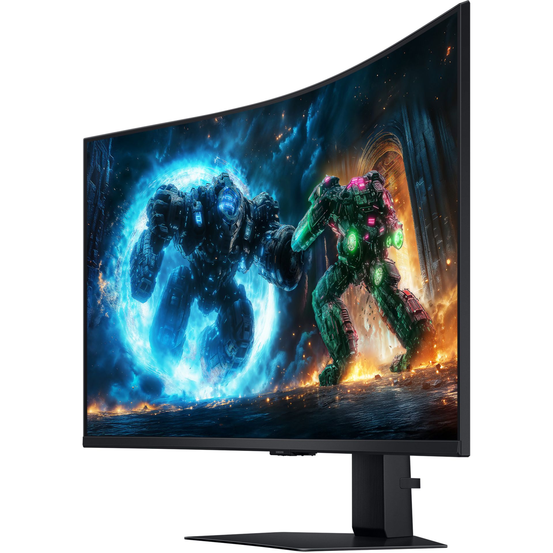 Monitor Gaming Samsung S37FG756EU G75F / 37" / 4K Ultra HD VA LCD / 165 Hz / 1ms / USB + HDMI + DP / Curved - Zezë - Figura 3