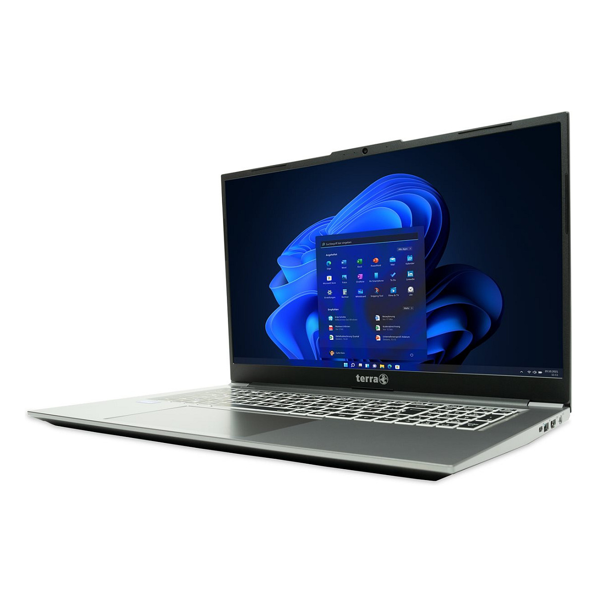 Laptop TERRA MOBILE 1717R / i5-1334U / 16GB DDR4 / 1TB / 17.3" Full HD AG / Intel Iris Xe Graphics / DE - Gri - Figura 2