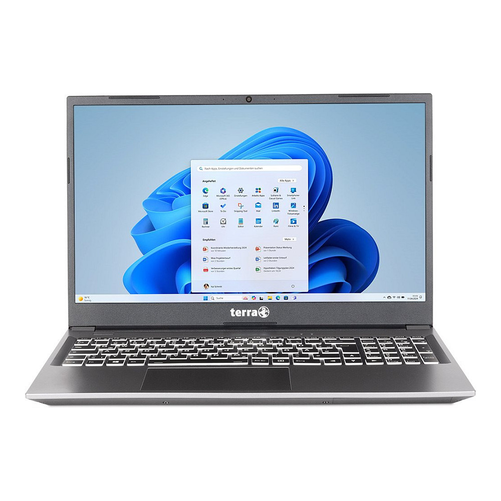 Laptop Terra Mobile 1517R / i5-1334U / 16GB DDR4 / 1TB / 15.6" Full HD / Iris Xe Graphics / DE - Gri