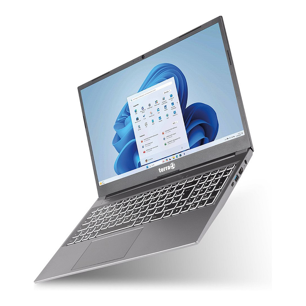 Laptop Terra Mobile 1517R / i5-1334U / 16GB DDR4 / 1TB / 15.6" Full HD / Iris Xe Graphics / DE - Gri - Figura 3