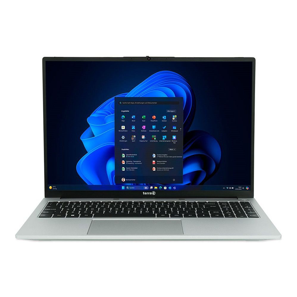 Laptop TERRA MOBILE 1610R / i5-1334U / 16GB DDR4 / 512GB / 16' WUXGA / Intel Iris Xe Graphics / DE - Argjendi