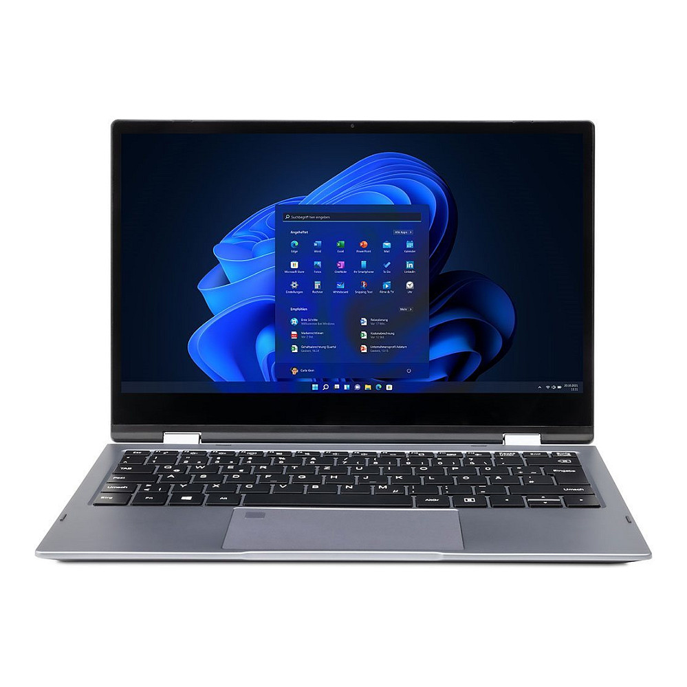 Laptop Terra Mobile 360-13R / i5-1334U / 16GB DDR4 / 512GB / 13.3" Full HD IPS Touch / Intel Iris Xe Graphics / DE - Gri