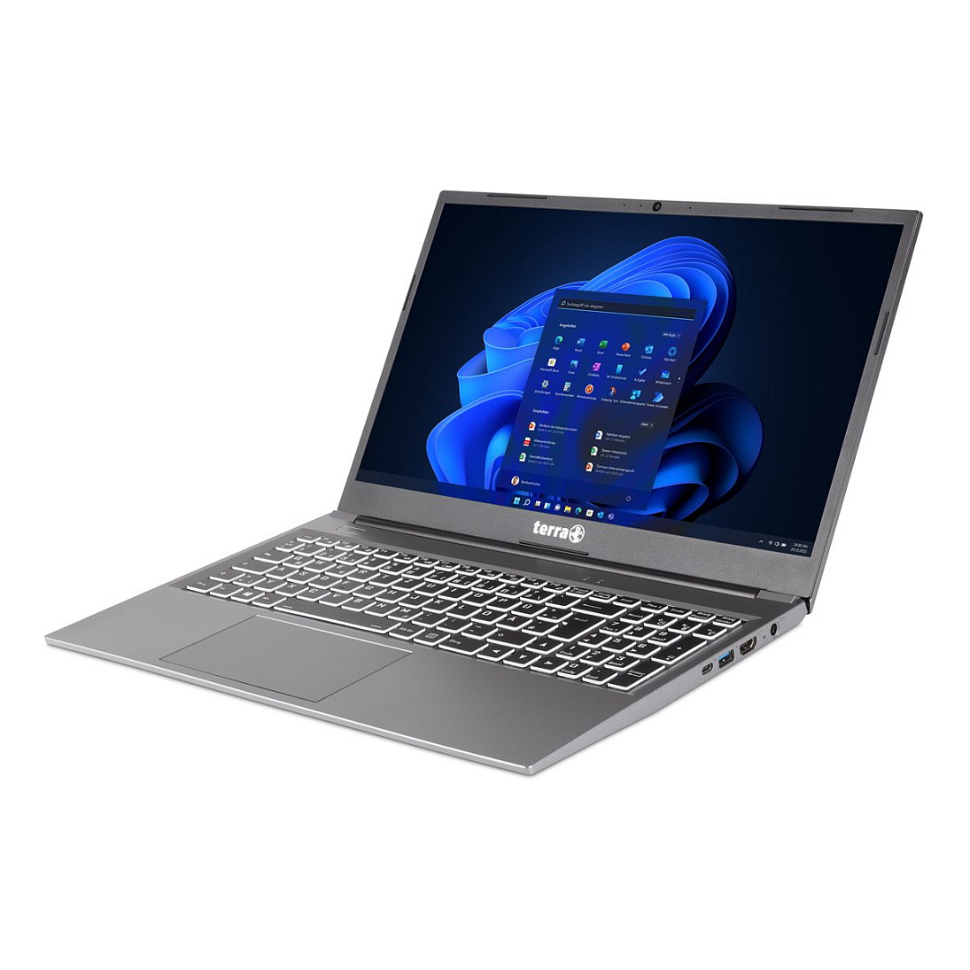 Laptop Terra Mobile 1517R / i7-1355U / 16GB DDR4 / 1TB / 15.6" Full HD LED / Iris Xe Graphics / DE - Gri - Figura 4