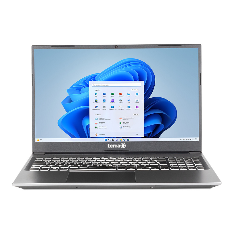 Laptop Terra Mobile 1517R / i3-1315U / 8GB DDR4 / 500GB / 15.6" Full HD LED / UHD Graphics / DE - Gri