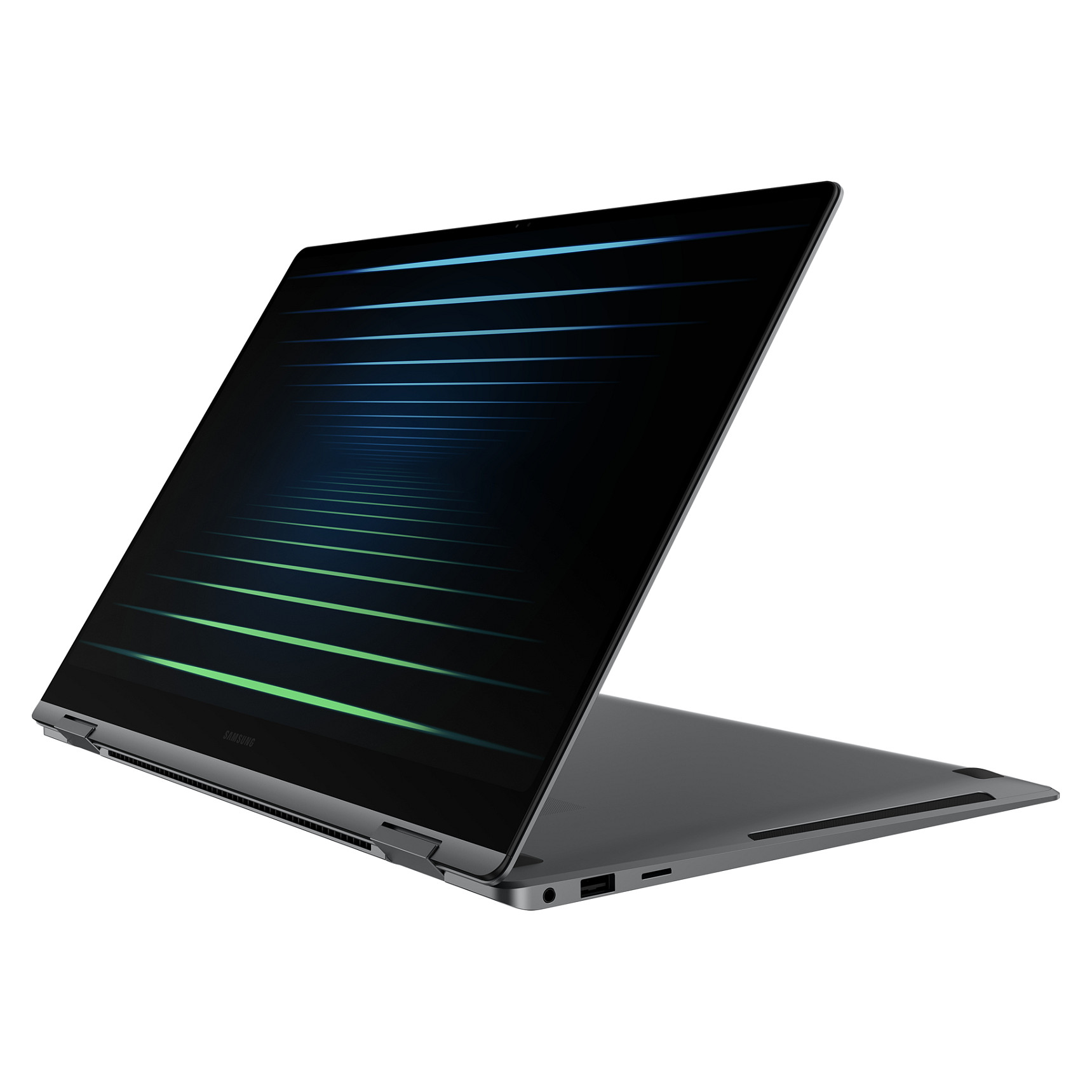 Laptop Samsung Galaxy Book5 Pro 360 / Ultra 5 226V / 16GB LPDDR5x / 512GB / 15.6" WQXGA AMOLED Touch 120Hz / Intel Iris Xe Graphics 130V / DE - Gri - Figura 3