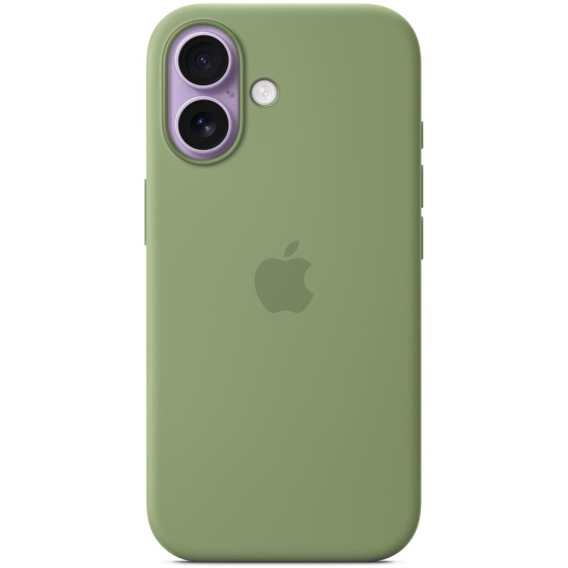 Silicone Case iPhone 17 with MagSafe (Light Moss Green) - Figura 2