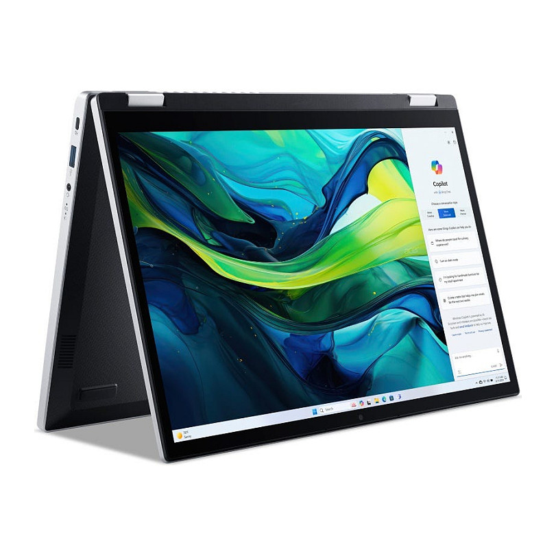 Laptop Acer Aspire Go Spin 14 AGSP14-31PT-36R6 2in1 / Core 3 N355 / 16GB LPDDR5 / 512GB / 14" WUXGA IPS Multi touch 60Hz / Intel UHD Graphics / DE - Gri