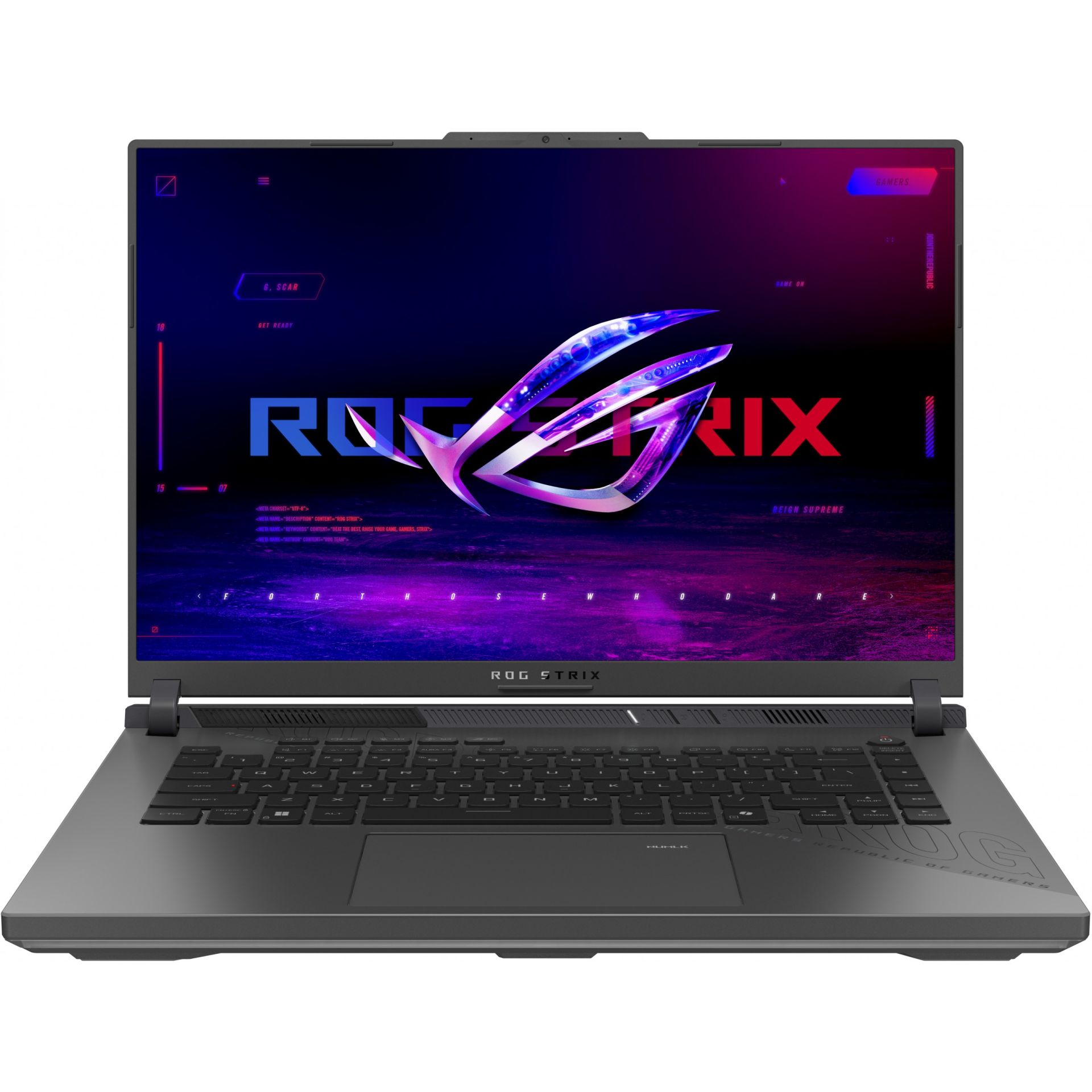 Laptop Gaming ASUS ROG Strix G16 G614FM-RV027W / Ryzen 9-9955HX / 16GB DDR5 / 1TB / 16" WUXGA IPS 165Hz / RTX 5060 - Gri