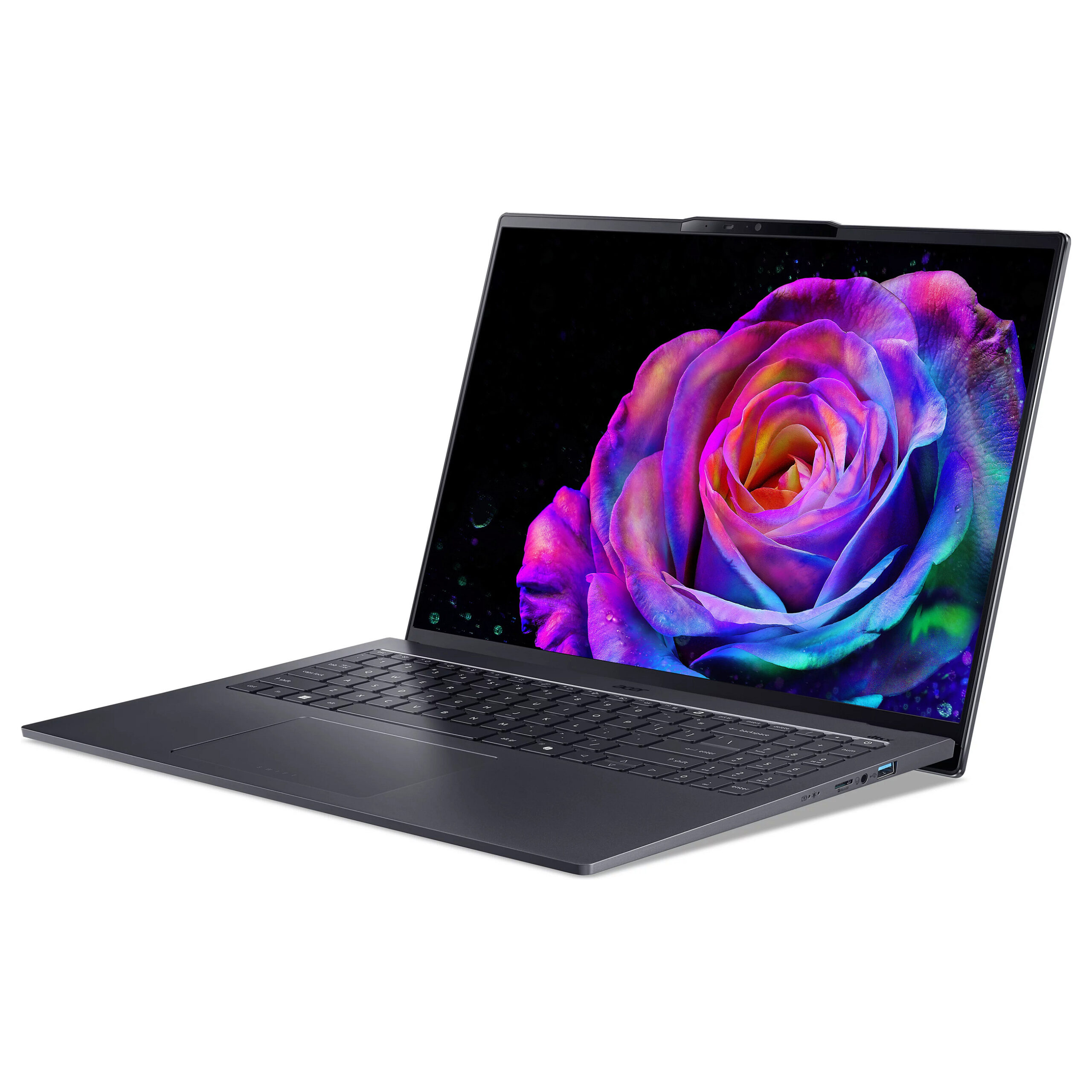 Laptop Acer Swift Go 16 OLED SFG16-73-7943 / Ultra 7 255H / 16GB LPDDR5x / 1TB / 16' WUXGA+ OLED 120Hz / Intel Arc 140T / DE -Gri e mbyllur - Figura 2