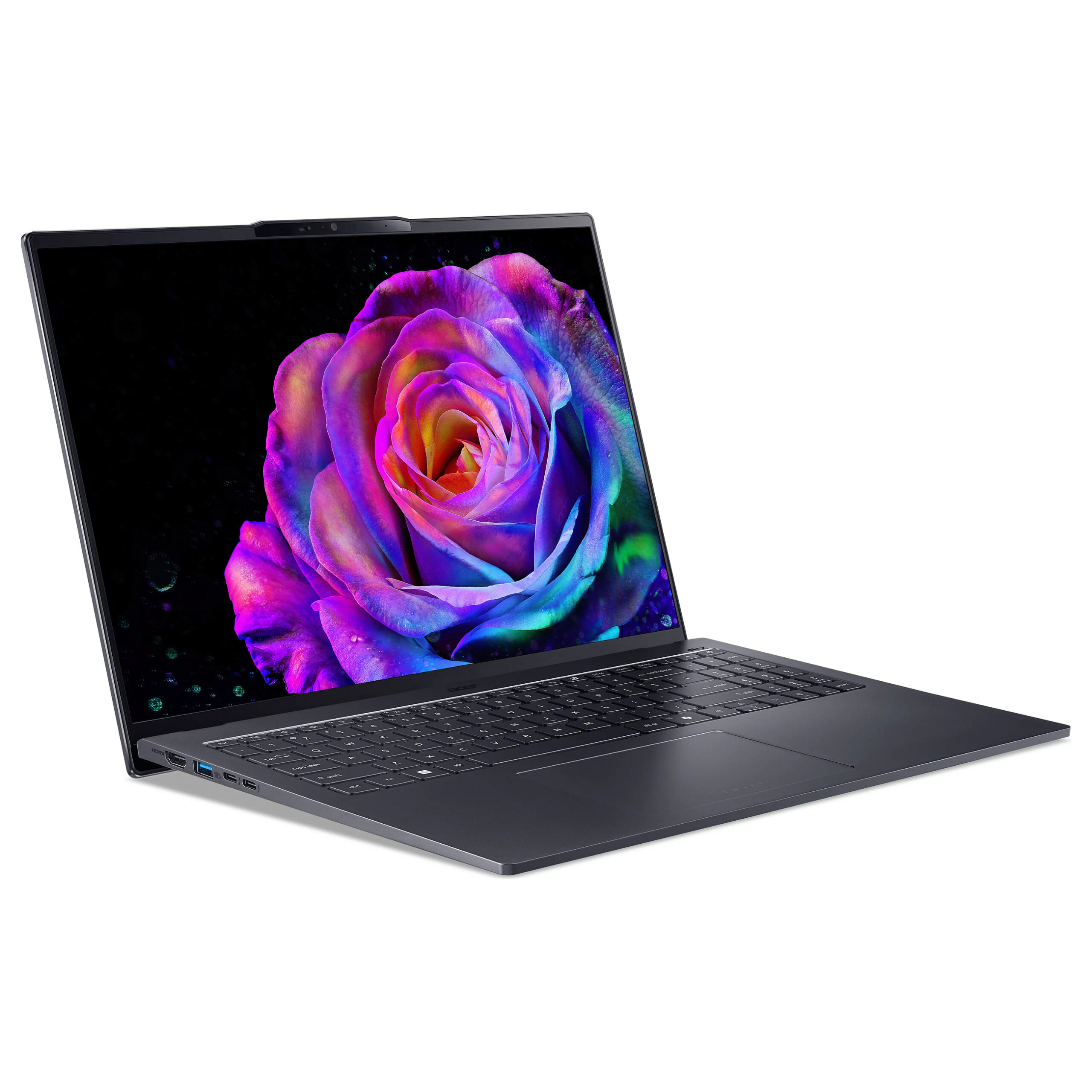 Laptop Acer Swift Go 16 OLED SFG16-73-7943 / Ultra 7 255H / 16GB LPDDR5x / 1TB / 16' WUXGA+ OLED 120Hz / Intel Arc 140T / DE -Gri e mbyllur - Figura 3