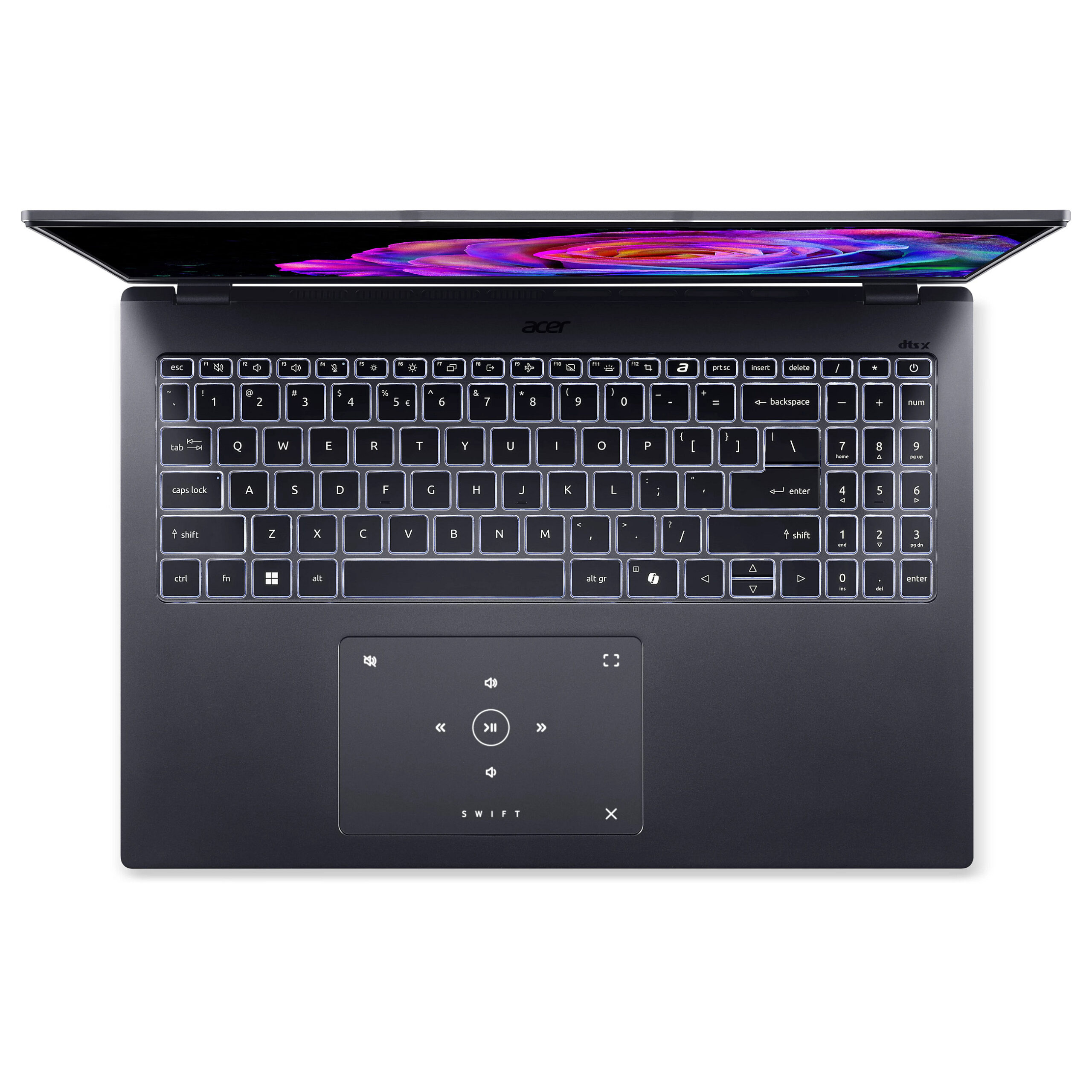 Laptop Acer Swift Go 16 OLED SFG16-73-7943 / Ultra 7 255H / 16GB LPDDR5x / 1TB / 16' WUXGA+ OLED 120Hz / Intel Arc 140T / DE -Gri e mbyllur - Figura 4