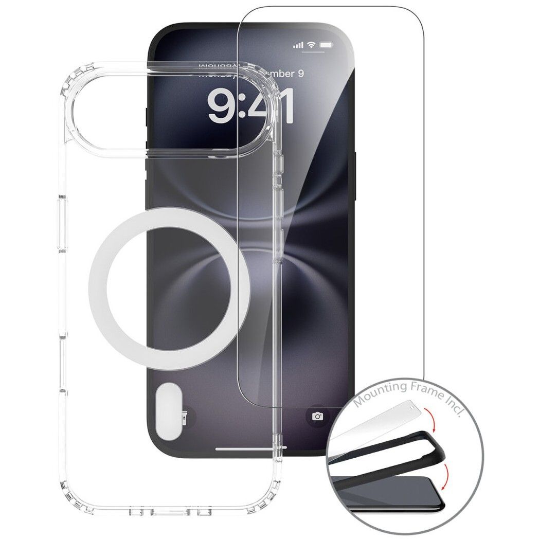 4smarts 3-in-1 Premium Starter Set for Apple iPhone – Gri - Figura 2