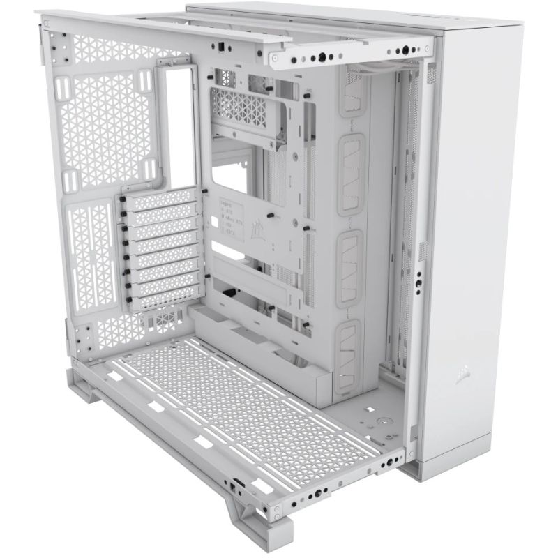 Kasë CORSAIR Midi 6500D Airflow Tempered Glass – Bardhë - Figura 2