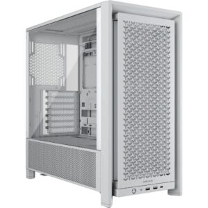 Kasë Midi CORSAIR Frame 4000D RS / ATX Gaming Tower - Bardhë