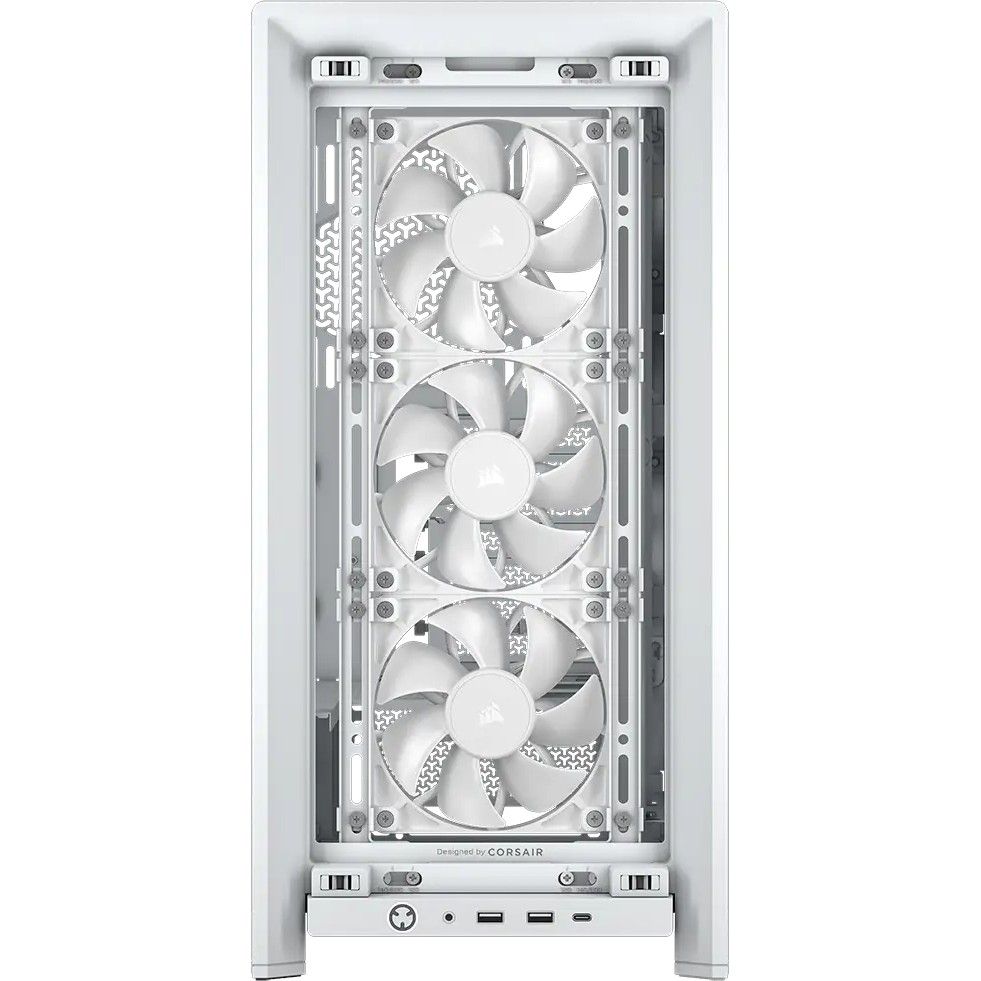 Kasë Midi CORSAIR Frame 4000D RS / ATX Gaming Tower - Bardhë - Figura 2