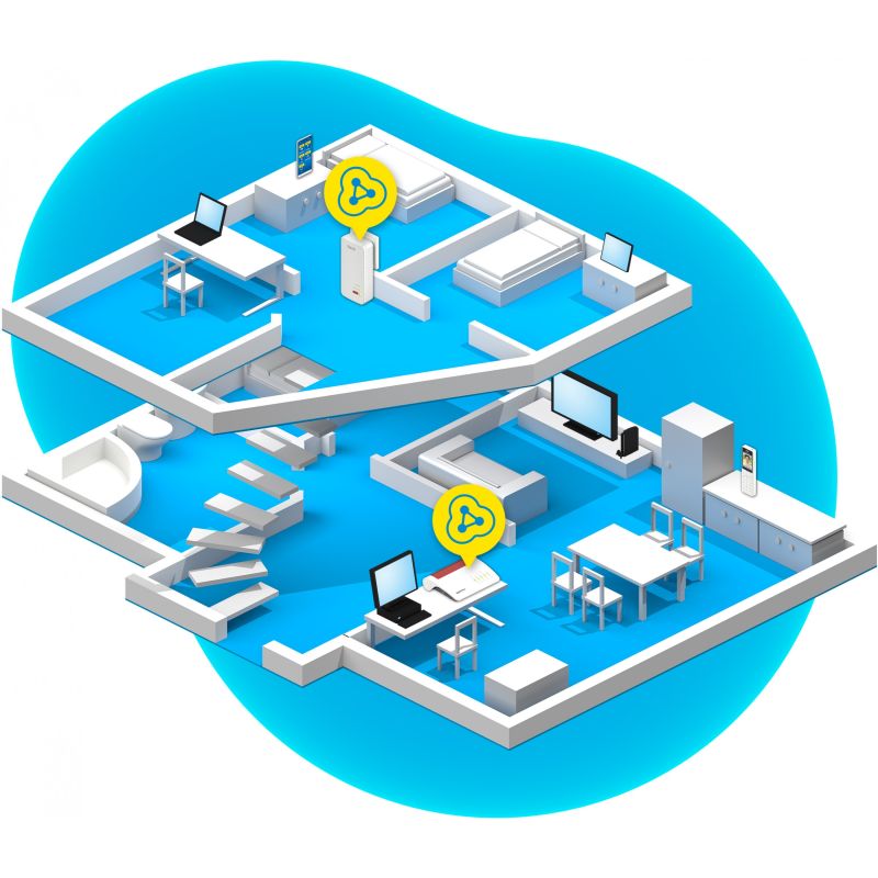 Power-LAN FRITZ! 1240 AX / 1200 Mbps Adapter - Figura 4