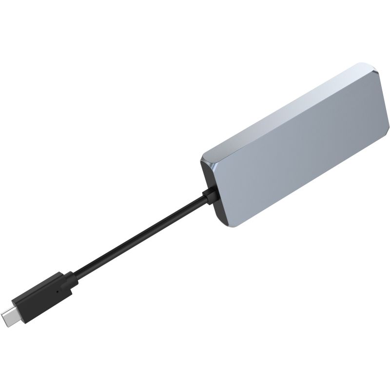 Hub Udhëtimi CONCEPTRONIC 6-në-1 USB-C në HDMI/USB-A/GbE/AUX - Hiri - Figura 2