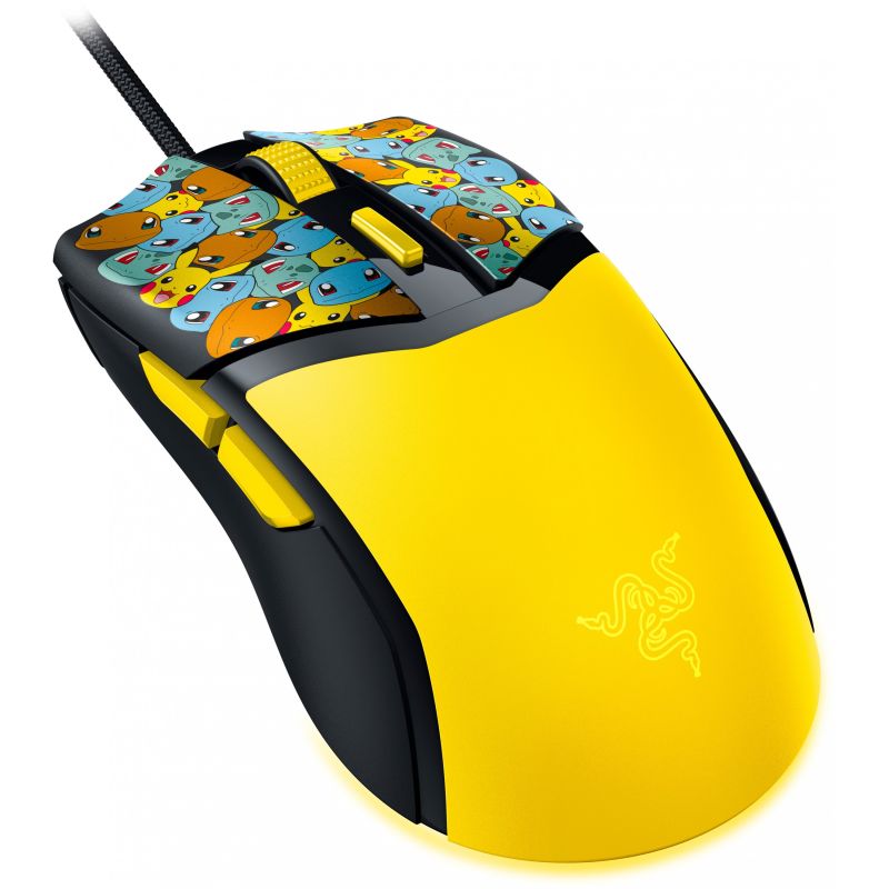 Maus Gaming Razer Cobra Pokémon Kanto Starters Ed. - Verdhë - Figura 3