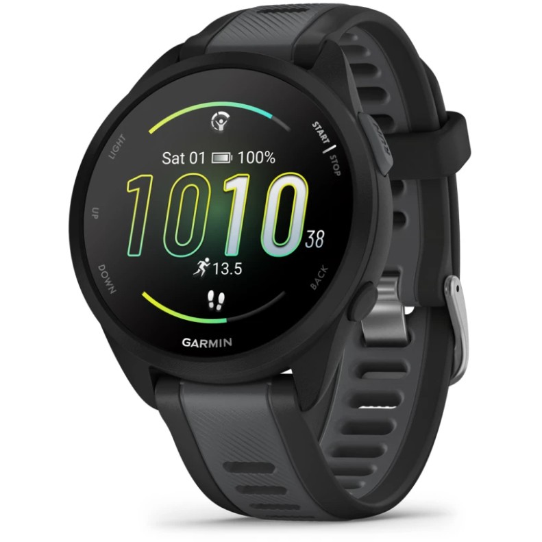Orë e mençur Garmin Forerunner 165 – Zezë/Gri