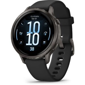Orë e mençur Garmin Venu 4 / 41mm / Silicone Strap – Zezë