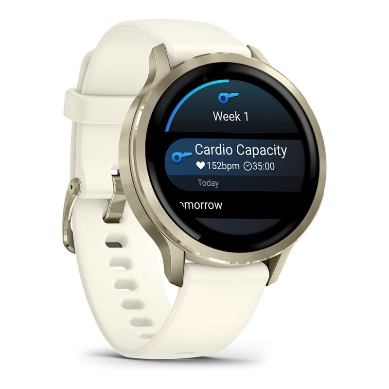 Orë e mençur Garmin Venu 4 Silicone Band / 41mm - Bezhë / Ari - Figura 3