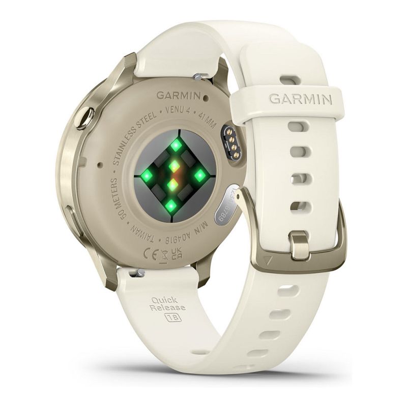 Orë e mençur Garmin Venu 4 Silicone Band / 41mm - Bezhë / Ari - Figura 5