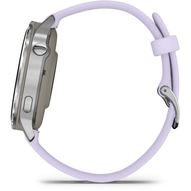 Orë e mençur Garmin Venu 4 Silicone Band / 41mm - Gri / Argjend / Vjollcë - Figura 6