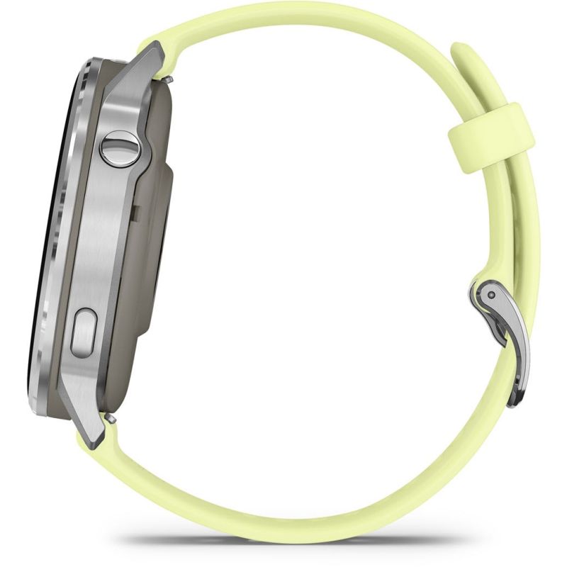 Orë e mençur Garmin Venu 4 Silikon Band / 45mm - Gri / Argjend / Verdhë - Figura 6