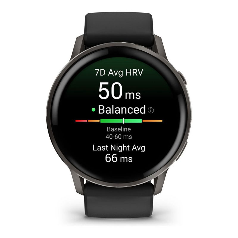 Orë e mençur Garmin Venu 4 45mm Silicone Band – Zezë - Figura 2
