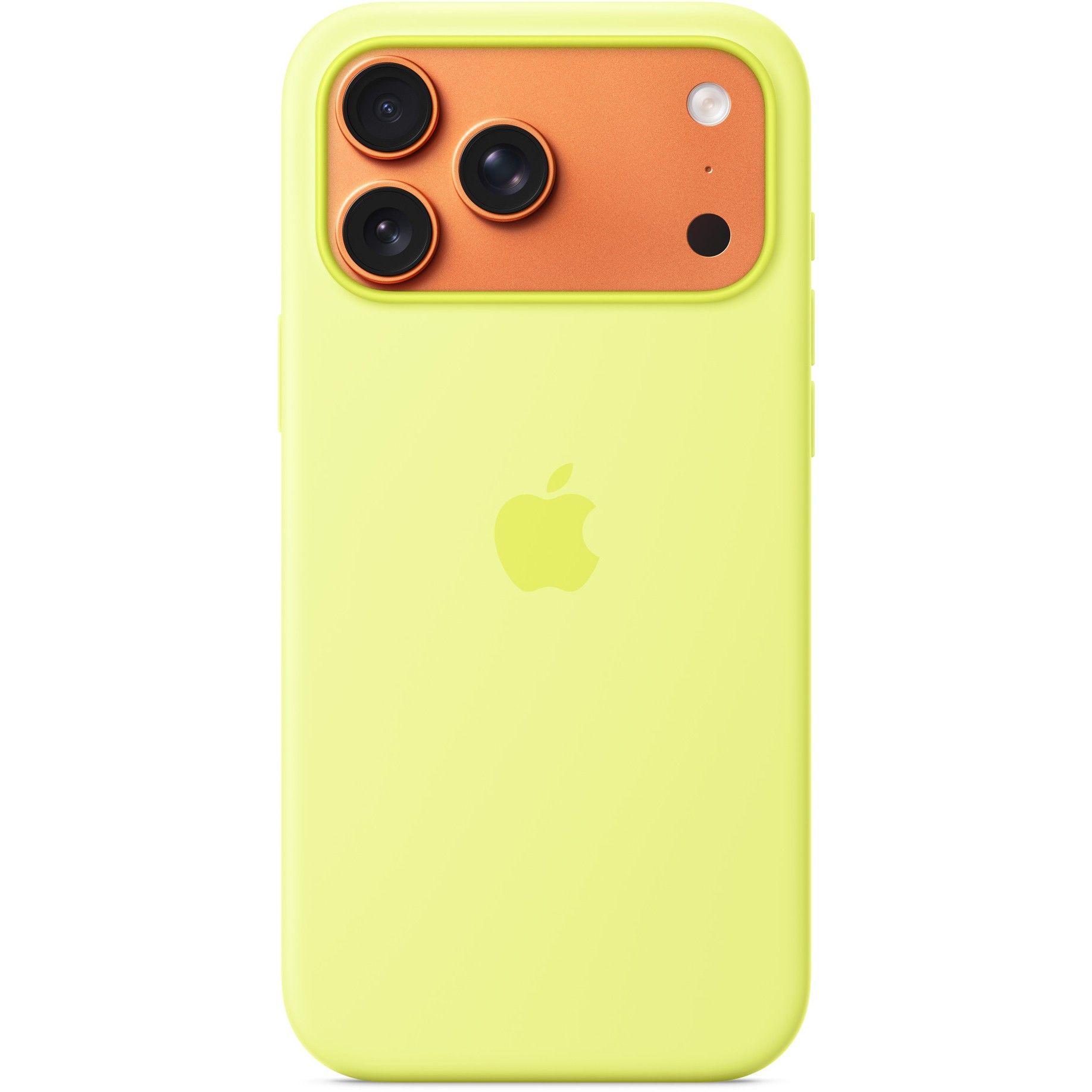 Aksesorë Apple Silicone Case with MagSafe for iPhone 17 Pro Max – Neon Yellow - Figura 2