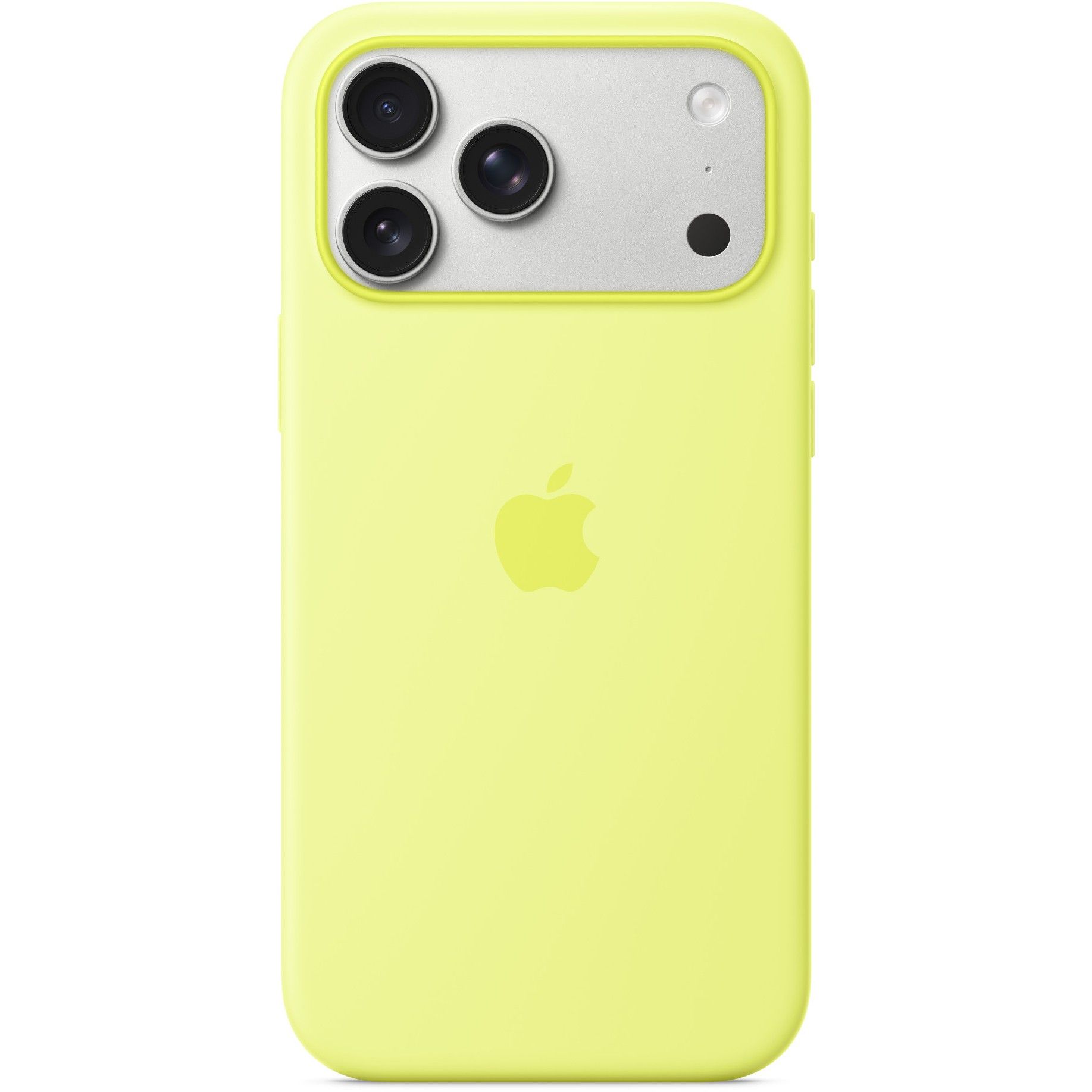 Aksesorë Apple Silicone Case with MagSafe for iPhone 17 Pro Max – Neon Yellow - Figura 3