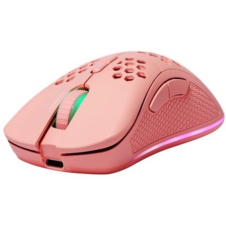 Maus Gaming Deltaco RGB / Wireless– Rozë - Figura 2
