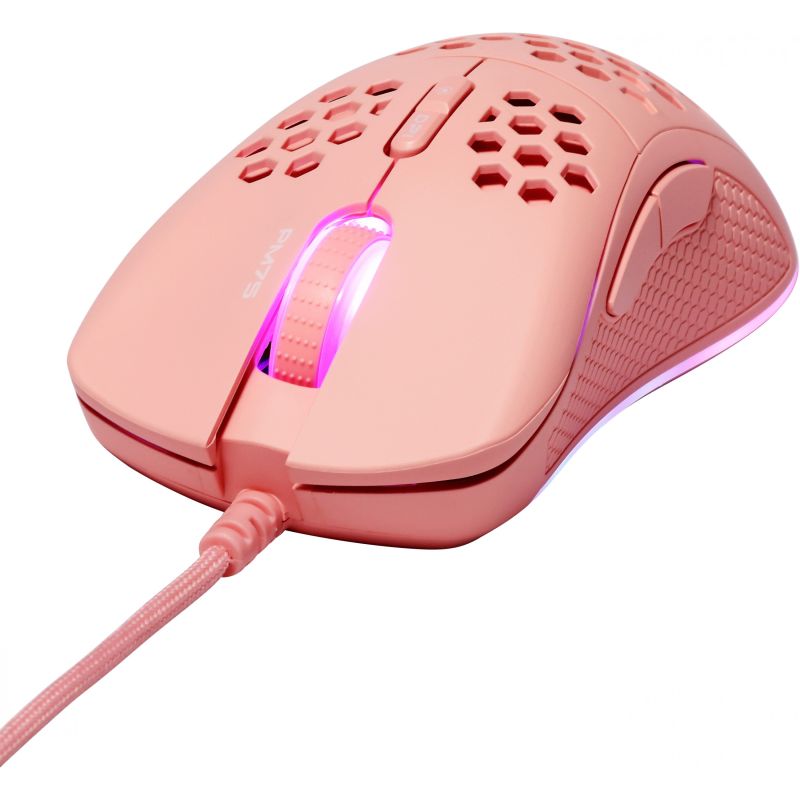 Maus Gaming Deltaco RGB Wired – Rozë - Figura 2