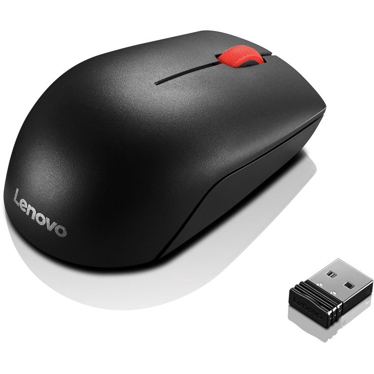 Maus pa Kabllo Lenovo Essential Compact Wireless Mouse / Ambidextrous - Zezë - Figura 2