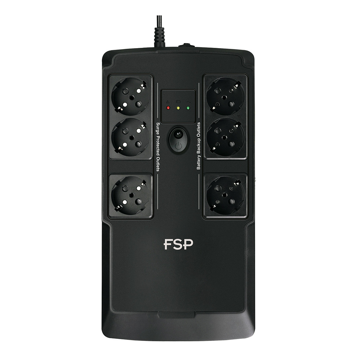 FSP NanoFit 800 UPS 800VA / 480W – Line-Interactive UPS with LCD Display, RJ45 Protection & 6x Schuko Sockets - Figura 3